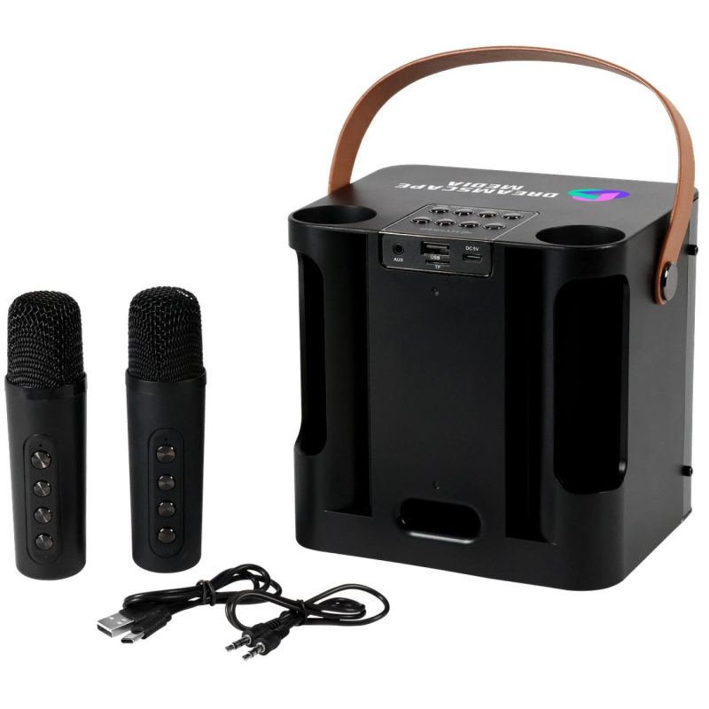 15w Karaoke Wireless Speaker with 2 mics - 6