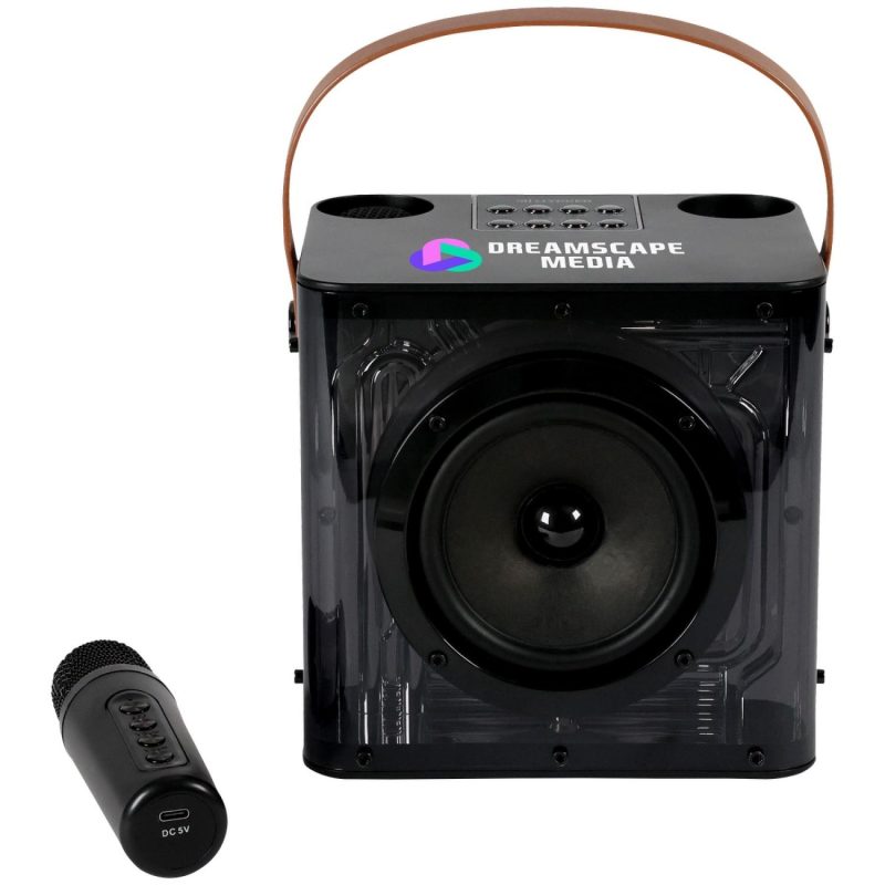 15w Karaoke Wireless Speaker with 2 mics - 8