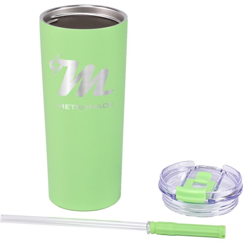 20oz Urban Peak Cascade Pop-Up Straw Tumbler - 2