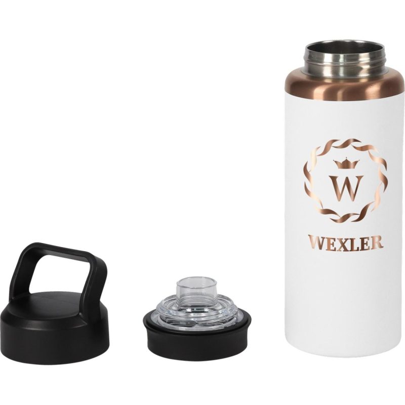 28oz Urban Peak Dual Top Copper Water Bottle - 1