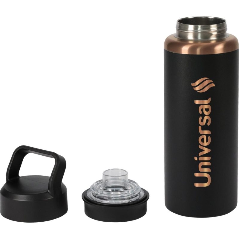 28oz Urban Peak Dual Top Copper Water Bottle - 3