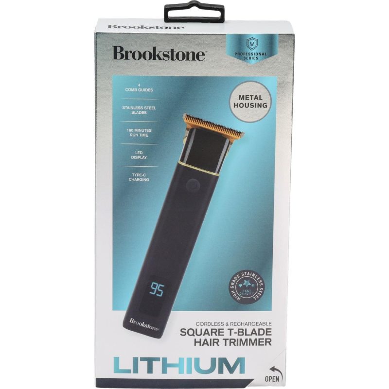 Brookstone Square T-Blade Hair Clipper - 4