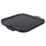 Lodge 10.5" Cast Iron Reversible Grill / Griddle - 6