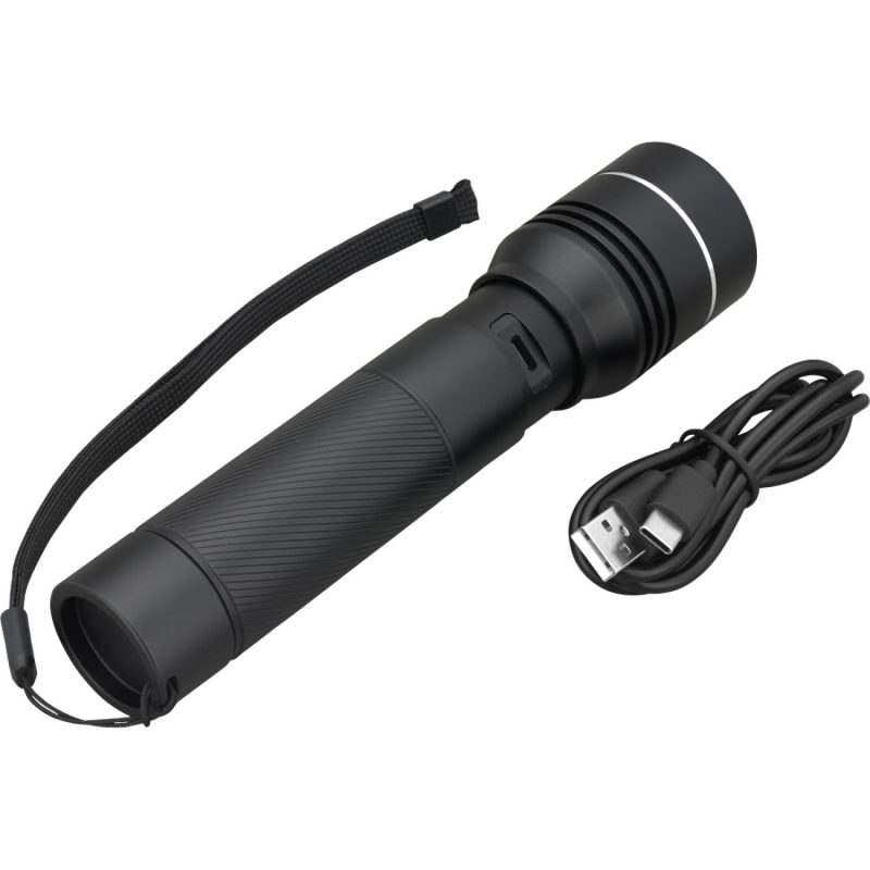 Rechargeable 20W White Laser LED Flashlight - 2