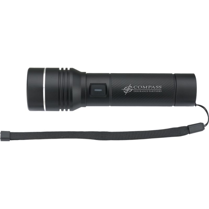 Rechargeable 20W White Laser LED Flashlight - 3