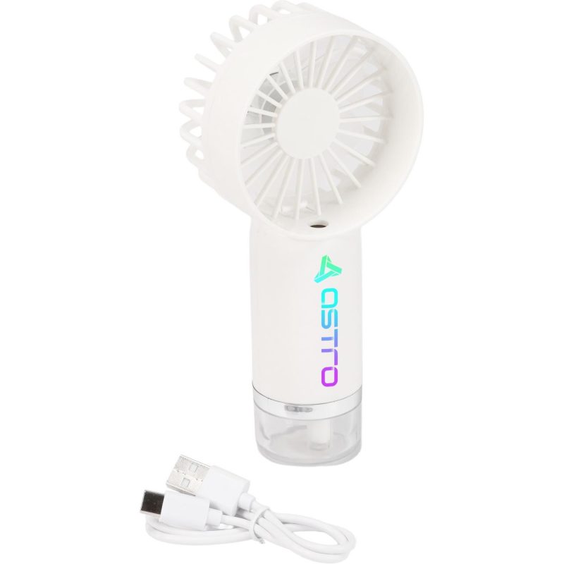 Rechargeable Handheld Fan W/Mist - 6