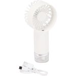 Rechargeable Handheld Fan W/Mist - 8