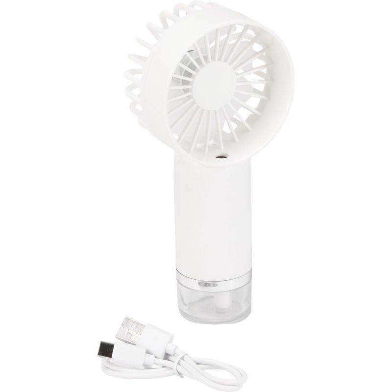 Rechargeable Handheld Fan W/Mist - 8