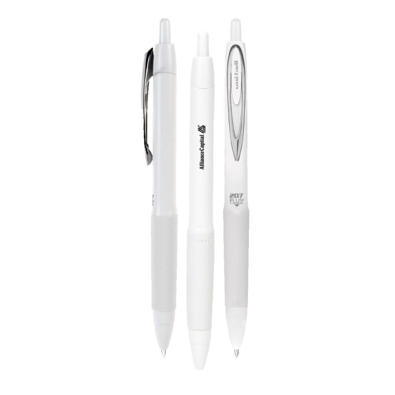 uni-ball-207-Plus-white-barrel-UB406 uni-ball 207 Plus white barrel