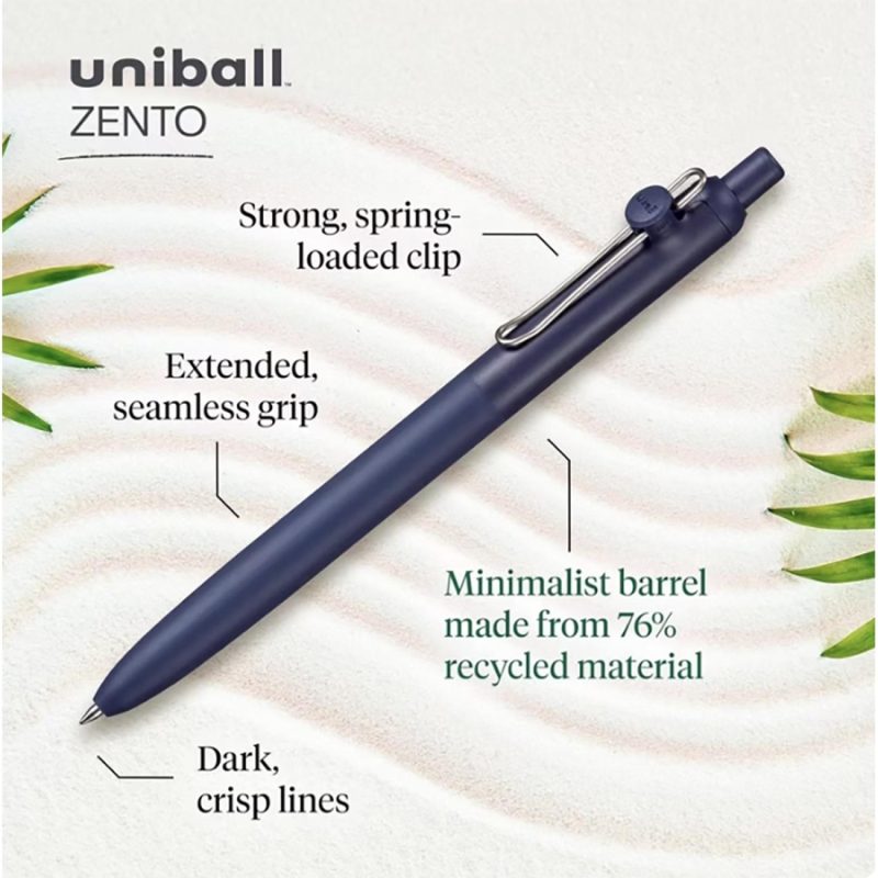 uni-ball Zento Gel Pen Muted - Set of 24 - 1